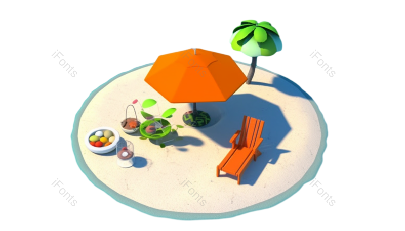 西瓜图片,清新元素,夏天PNG,度假免抠素材